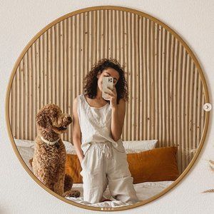 NWT Parachute Linen Lounge Pants in Bone